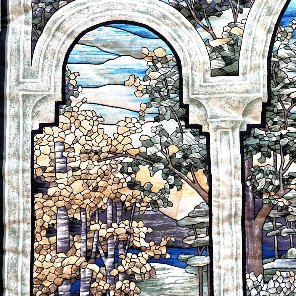 Finished Serenity Prayer Quilt Panel Fabric Art Wall Hanging Tapestry Signed
